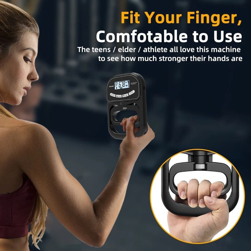 Digital Grip Strength Tester With LCD Display 2