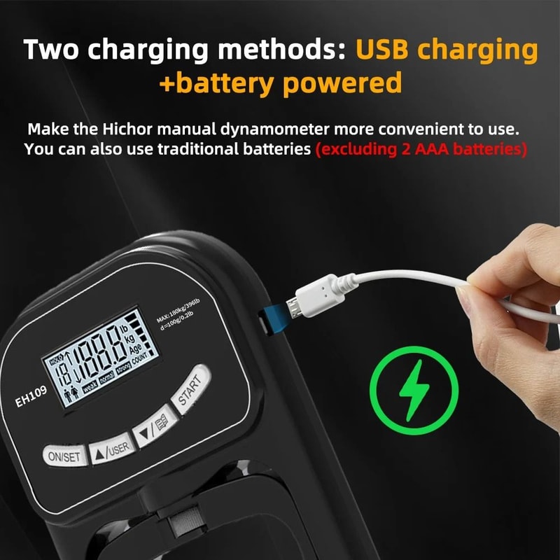 Digital Grip Strength Tester With LCD Display 3