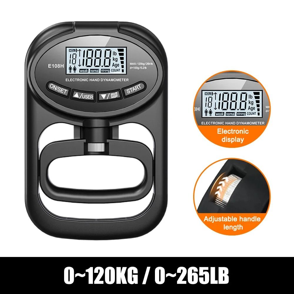 Digital Grip Strength Tester With LCD Display 6