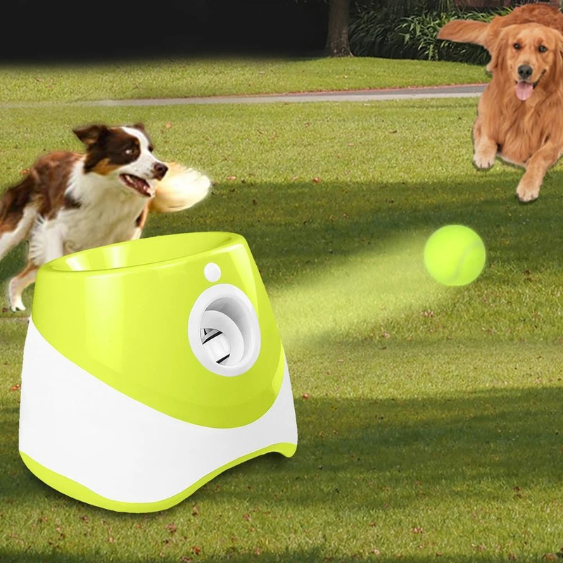 Rechargeable Automatic Tennis Ball Launcher For Dogs 1