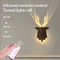 Rechargeable Deer Shadow Night Lamp With Adjustable Brightness 2