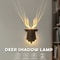 Rechargeable Deer Shadow Night Lamp With Adjustable Brightness 3