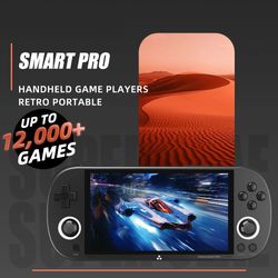 smart pro portable retro game console with ips display