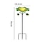Freestanding Metal Bird Bath And Feeder For Outdoor Decor 9