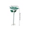 Freestanding Metal Bird Bath And Feeder For Outdoor Decor 17