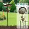 Freestanding Metal Bird Bath And Feeder For Outdoor Decor 20