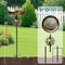 Freestanding Metal Bird Bath And Feeder For Outdoor Decor 21