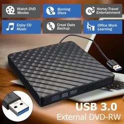 ultra slim portable optical drive with usb and type c connectivity