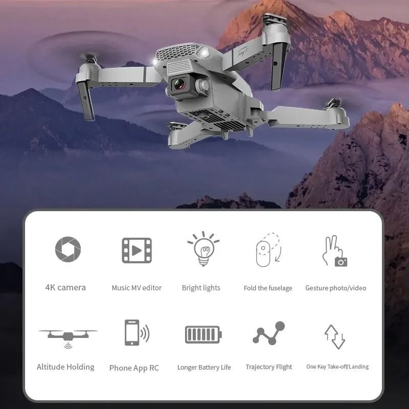 Compact Foldable Camera Drone With WiFi And Dual HD Recording 4