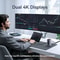 Versatile 12 In 1 USB C Docking Station With Dual 4K Display And Ethernet 1