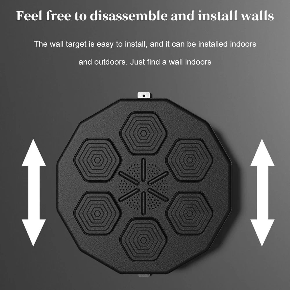 Interactive Music Boxing Wall Target For Agility Training 2