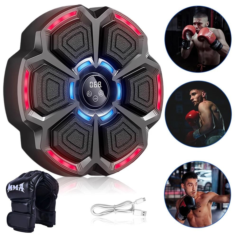 Interactive Music Boxing Wall Target For Agility Training 6
