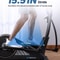Quiet Magnetic Elliptical Trainer With Adjustable Resistance And App Support 1