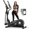 Quiet Magnetic Elliptical Trainer With Adjustable Resistance And App Support 6