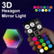 Interactive RGB Mirror Tunnel Ambient Desk Lamp With Music Sync 2
