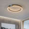 Modern LED Ceiling Light In Rose Gold White Or Black For Indoor Home Lighting 1