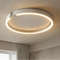 Modern LED Ceiling Light In Rose Gold White Or Black For Indoor Home Lighting 0