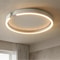 Modern LED Ceiling Light In Rose Gold White Or Black For Indoor Home Lighting 0