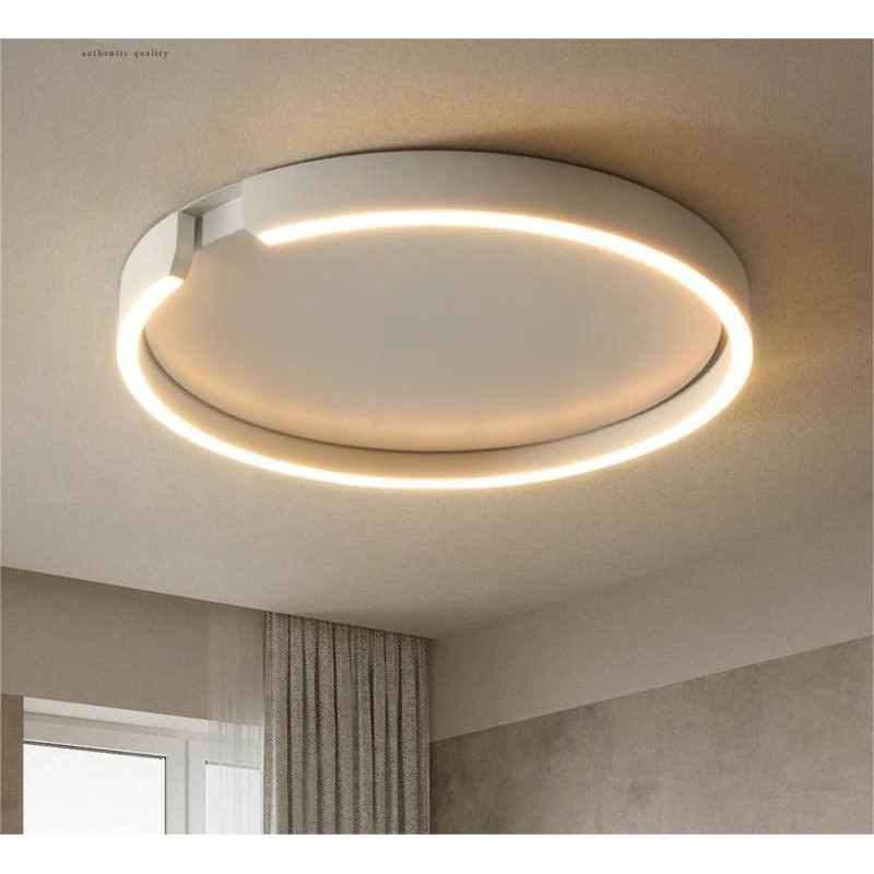 Modern LED Ceiling Light In Rose Gold White Or Black For Indoor Home Lighting 0