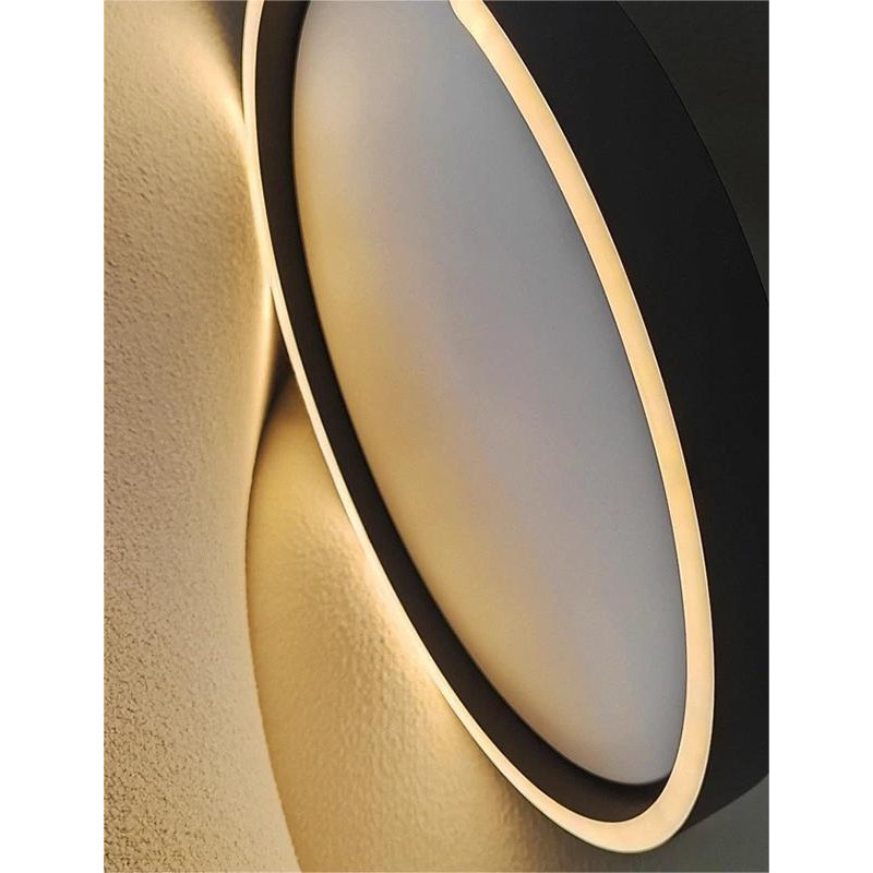 Modern LED Ceiling Light In Rose Gold White Or Black For Indoor Home Lighting 3