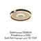 Modern LED Ceiling Light In Rose Gold White Or Black For Indoor Home Lighting 12