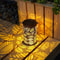 Iron Solar Lantern For Outdoor Decorative Pathway Lighting 7