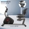 Recumbent Exercise Bike With Large Seat Quiet Ride And Heart Rate Sensor 1
