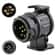 Trailer Adapter Plug To Convert 13 Pin Vehicle Socket To 7 Pin Trailer Connection 0