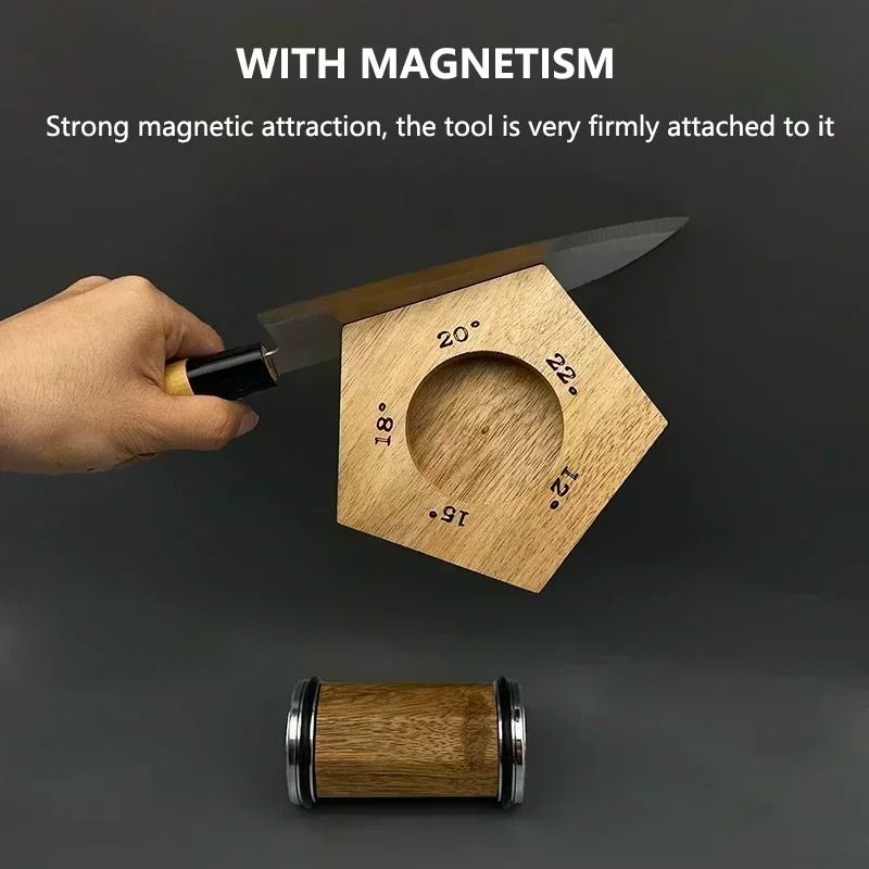 Premium Rolling Knife Sharpening System With Adjustable Angles 4