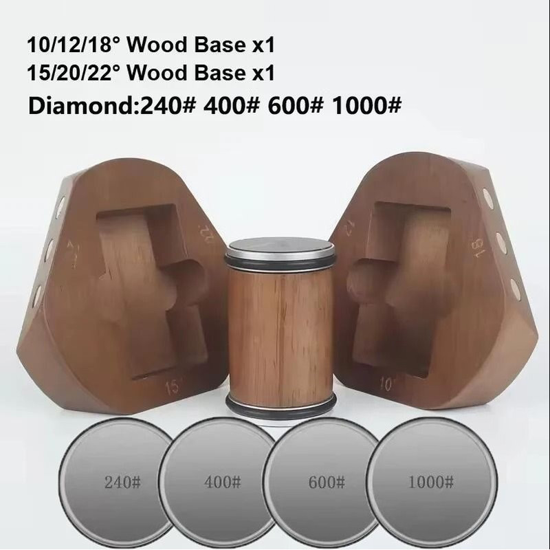 Premium Rolling Knife Sharpening System With Adjustable Angles 7