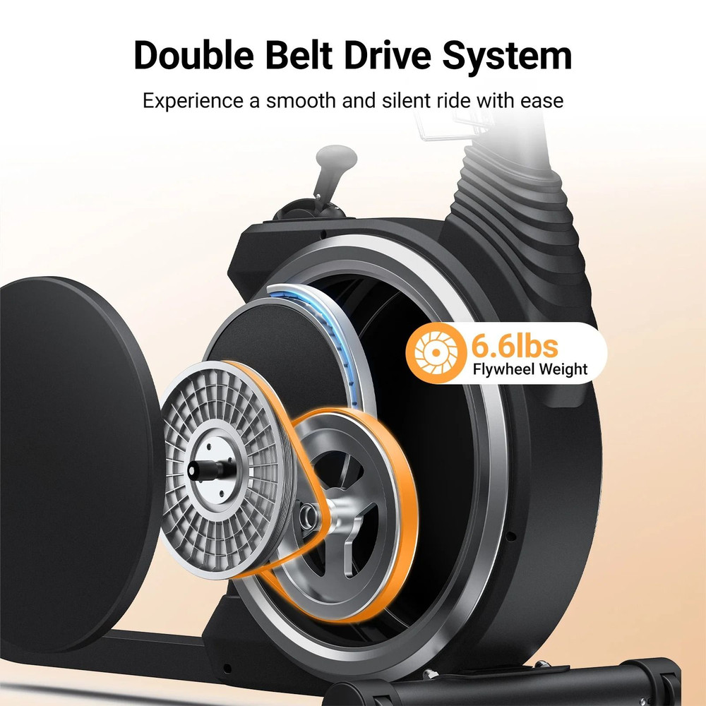 Premium Recumbent Exercise Bike For Quiet Comfortable Home Workouts 2