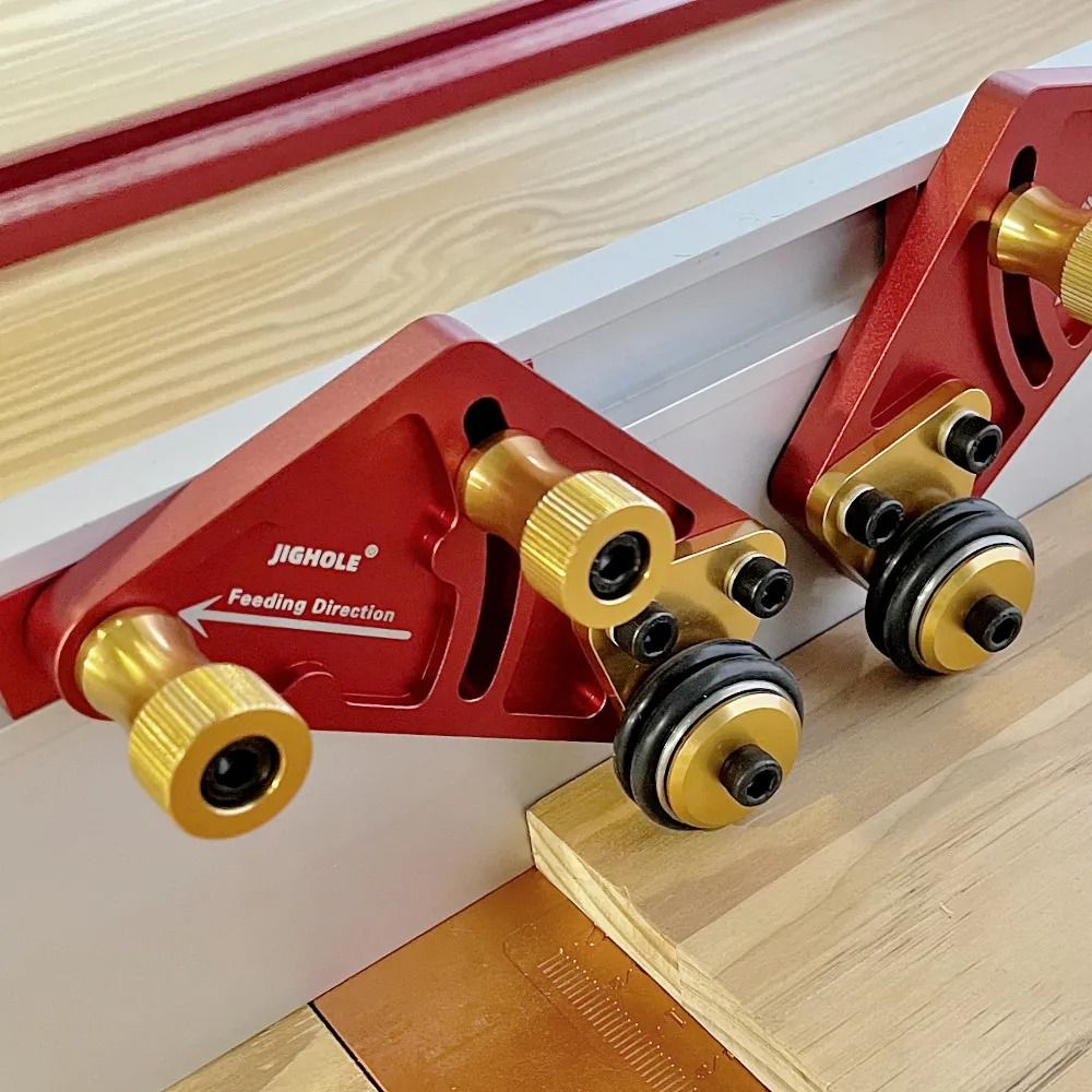 Table Saw Roller Feeding Safety Assistant With Aluminum Alloy Build 0