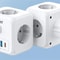 Compact EU Power Cube With AC Outlets USB And Type C Charging 0