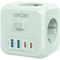 Compact EU Power Cube With AC Outlets USB And Type C Charging 11