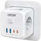 Compact EU Power Cube With AC Outlets USB And Type C Charging 8