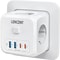 Compact EU Power Cube With AC Outlets USB And Type C Charging 8