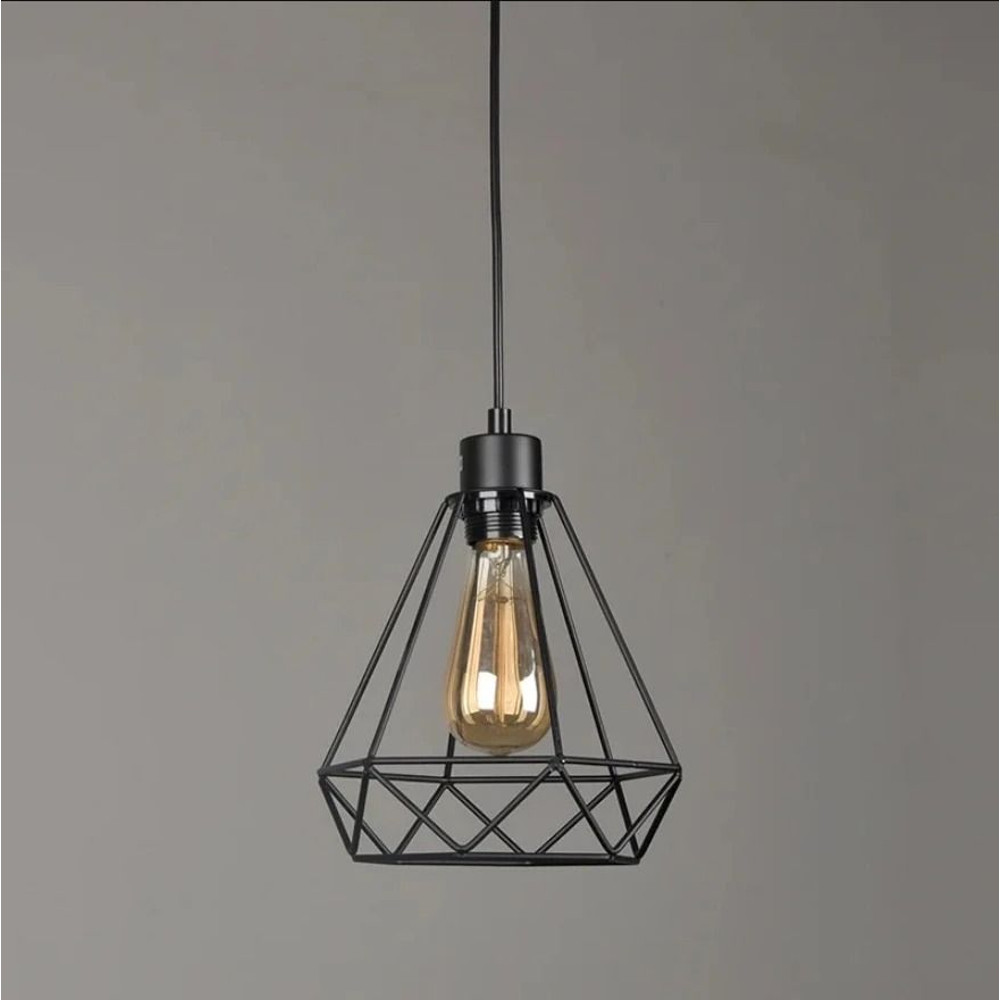 Nordic Iron Pendant Light For Restaurant Bar And Attic Decor 1