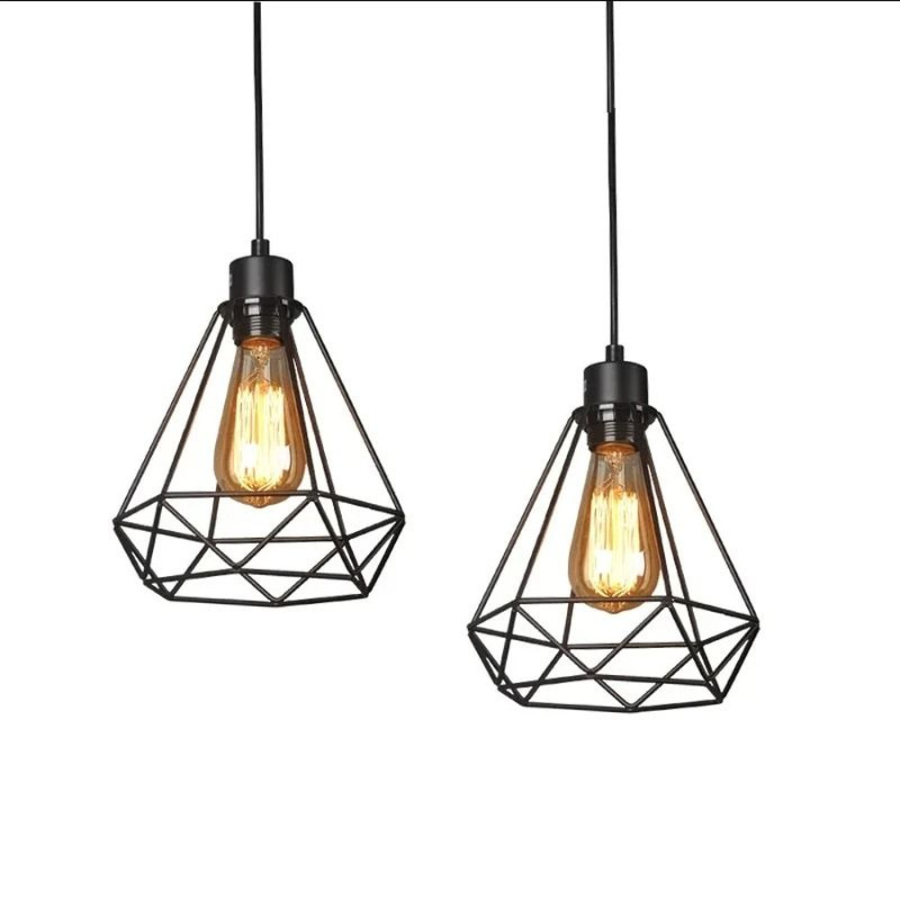 Nordic Iron Pendant Light For Restaurant Bar And Attic Decor 4