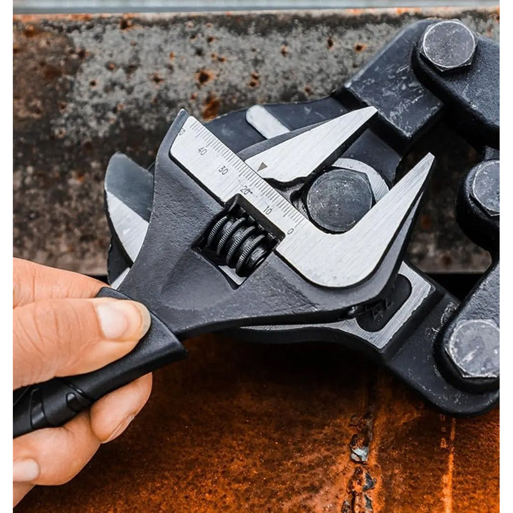 Adjustable Spanner Set With Swivel Measuring Tool 5