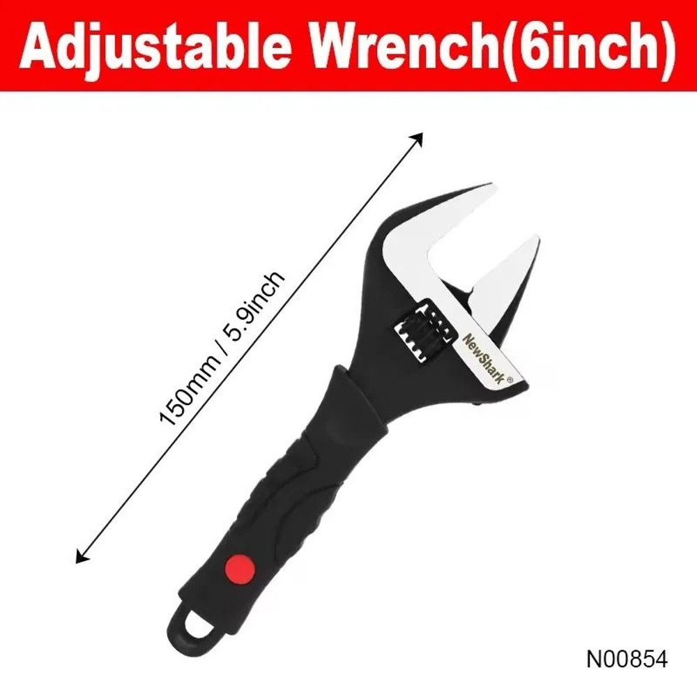 Adjustable Spanner Set With Swivel Measuring Tool 6