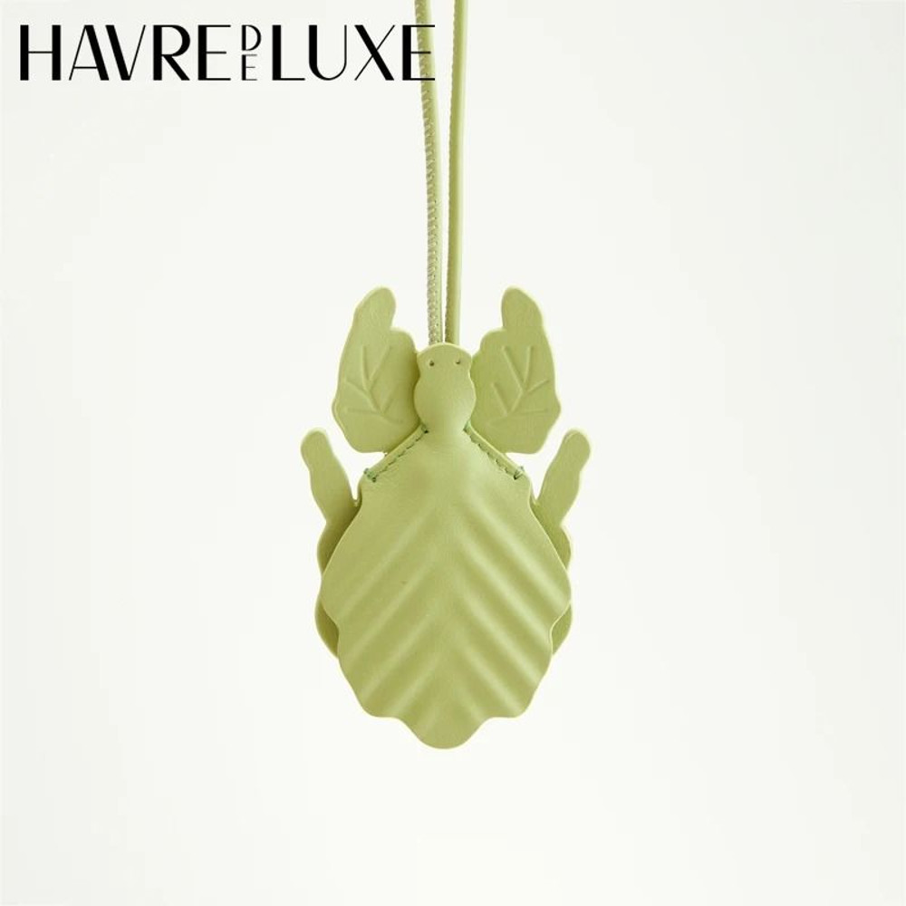 Leather Flower Bag Charm 10