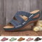 Vintage Platform Wedge Sandal For Summer Comfort 0