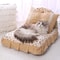 Adorable Bow Pet Bed With Pillow 0