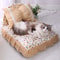 Adorable Bow Pet Bed With Pillow 1