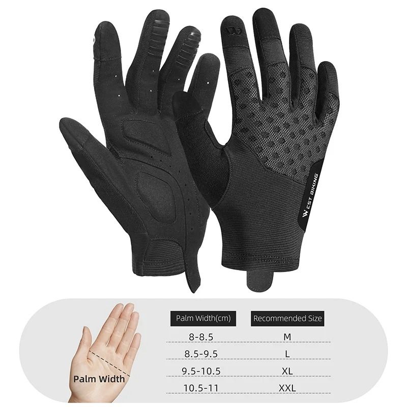 All Season Cycling Gloves For Touch Screen Use 5
