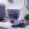 Portable Folding Washing Machine Bucket Compact Travel Laundry Washer For Clothes Socks And Underwe 1