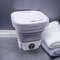 Portable Folding Washing Machine Bucket Compact Travel Laundry Washer For Clothes Socks And Underwe 4