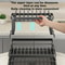Adjustable Over Sink Dish Drying Rack With Drainboard 1