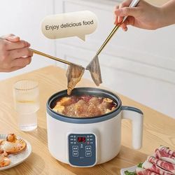 compact electric multi cooker for one or two people