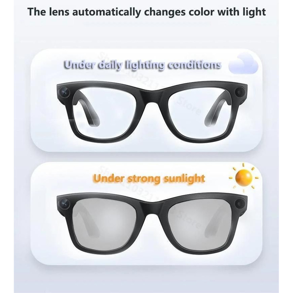 Smart AI Video Glasses With HD Camera Voice Call Translation 9